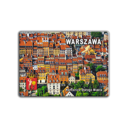 Magnes elastyczny metalizowany WARSZAWA Kamienice Starego Miasta